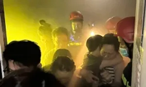 Cháy căn hộ chung cư Mường Thanh ở Đà Nẵng Cháy căn hộ chung cư Mường Thanh ở Đà Nẵng