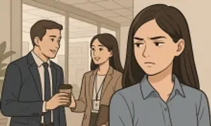 Tôi hỗ trợ nữ sinh thực tập, đồng nghiệp cảm thấy khó chịu