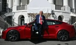 Ông Trump có thể bán xe Tesla sau tranh cãi với Elon Musk Ông Trump có thể bán xe Tesla sau tranh cãi với Elon Musk