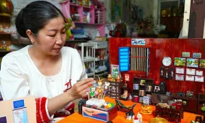 Ký ức miền Tây qua những ngôi nhà thu nhỏ Ký ức miền Tây qua những ngôi nhà thu nhỏ