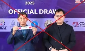 Thái Lan nhầm cờ Việt Nam ở lễ bốc thăm giải Đông Nam Á